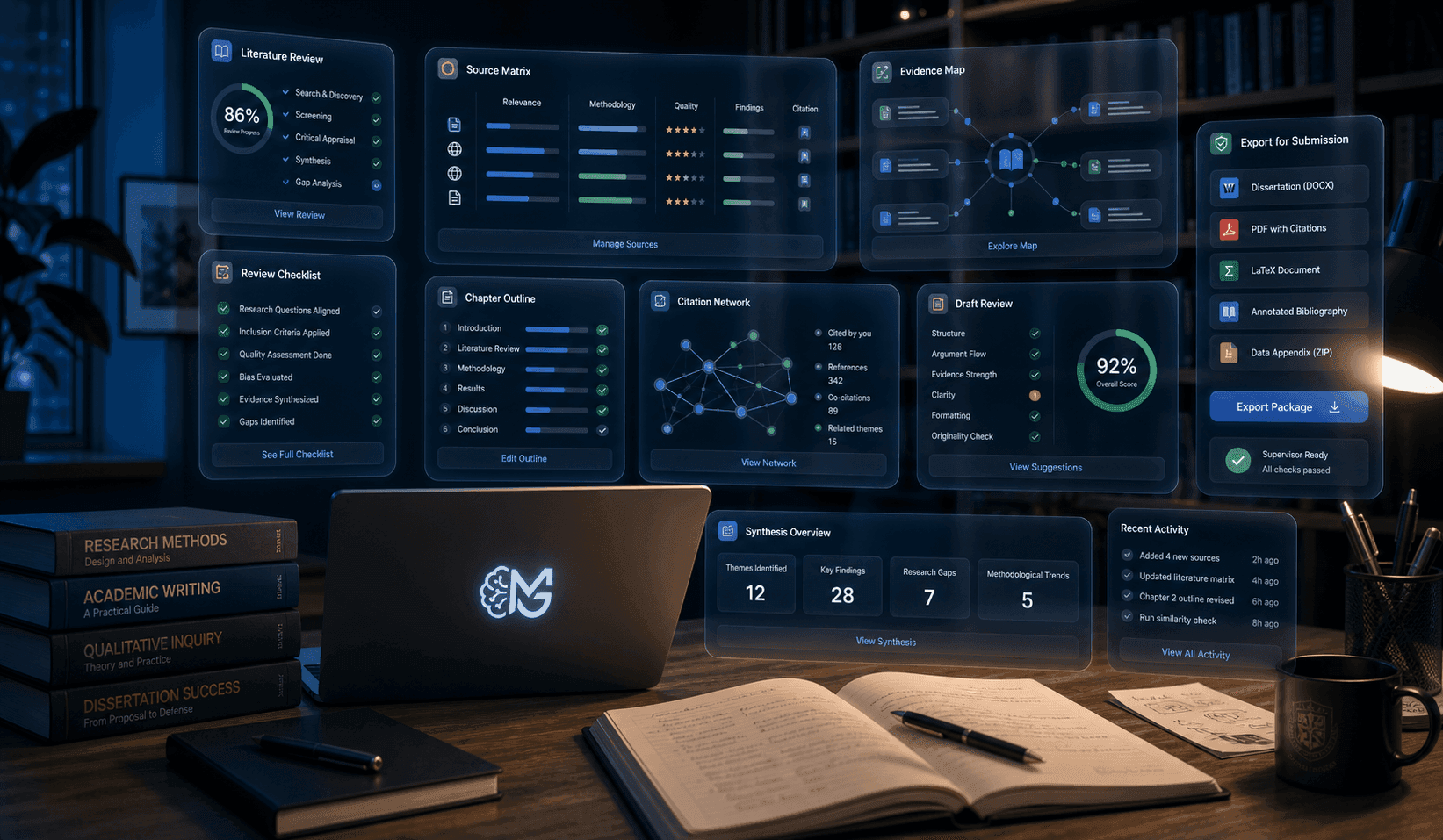 Mindgrads research and source synthesis preview.